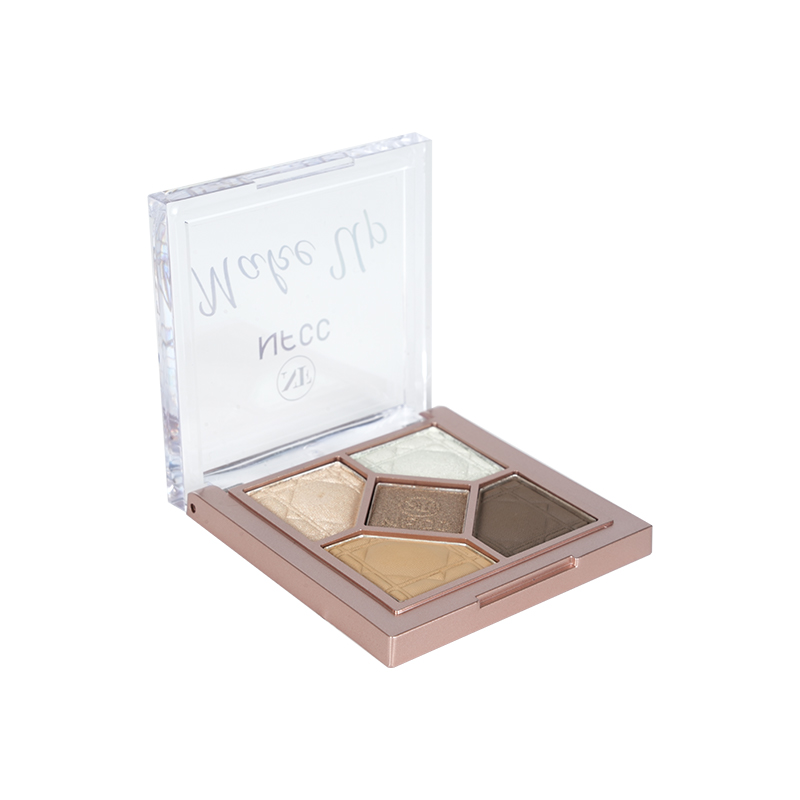 Paleta de sombras de ojos de 5 colores