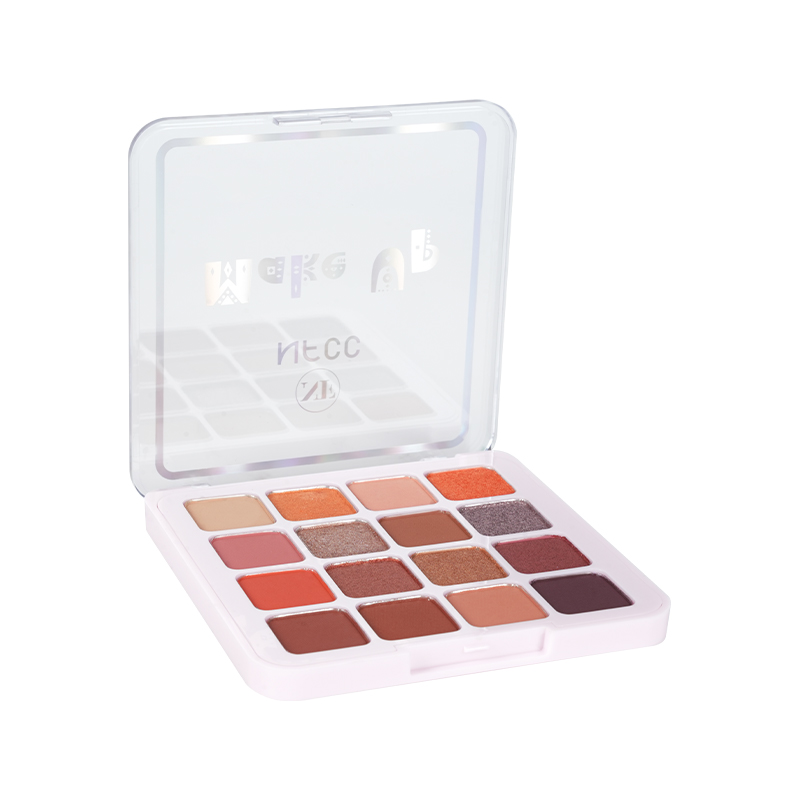 16 Color Matte & Shimmer Paleta de sombras de ojos