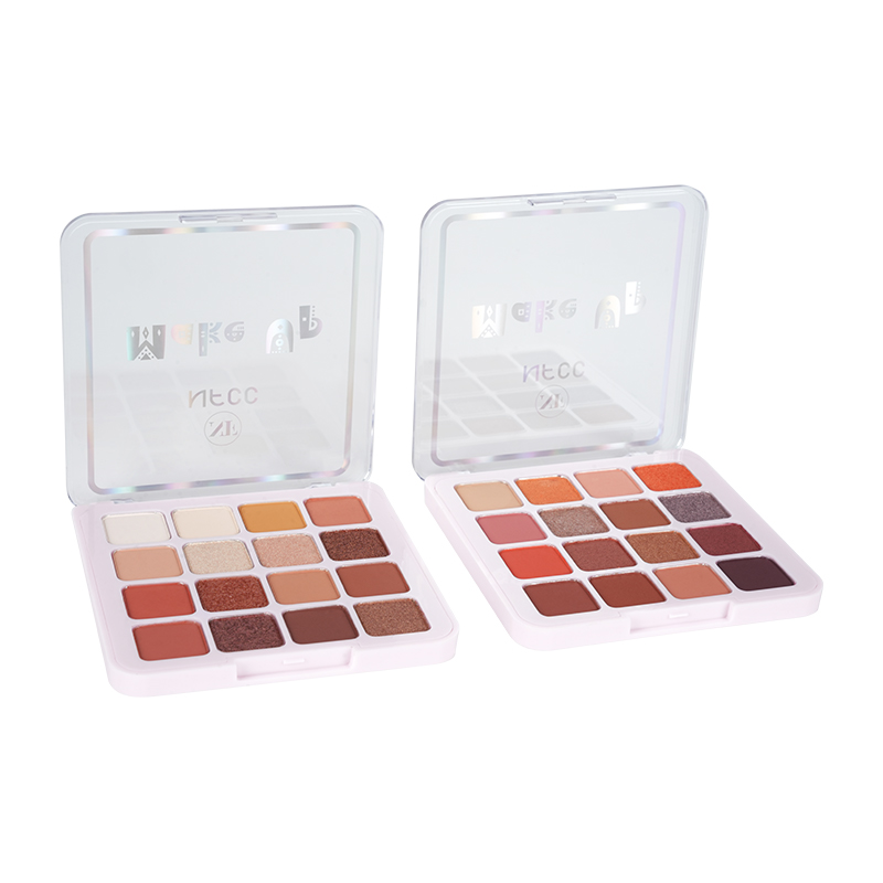 16 Color Matte & Shimmer Paleta de sombras de ojos