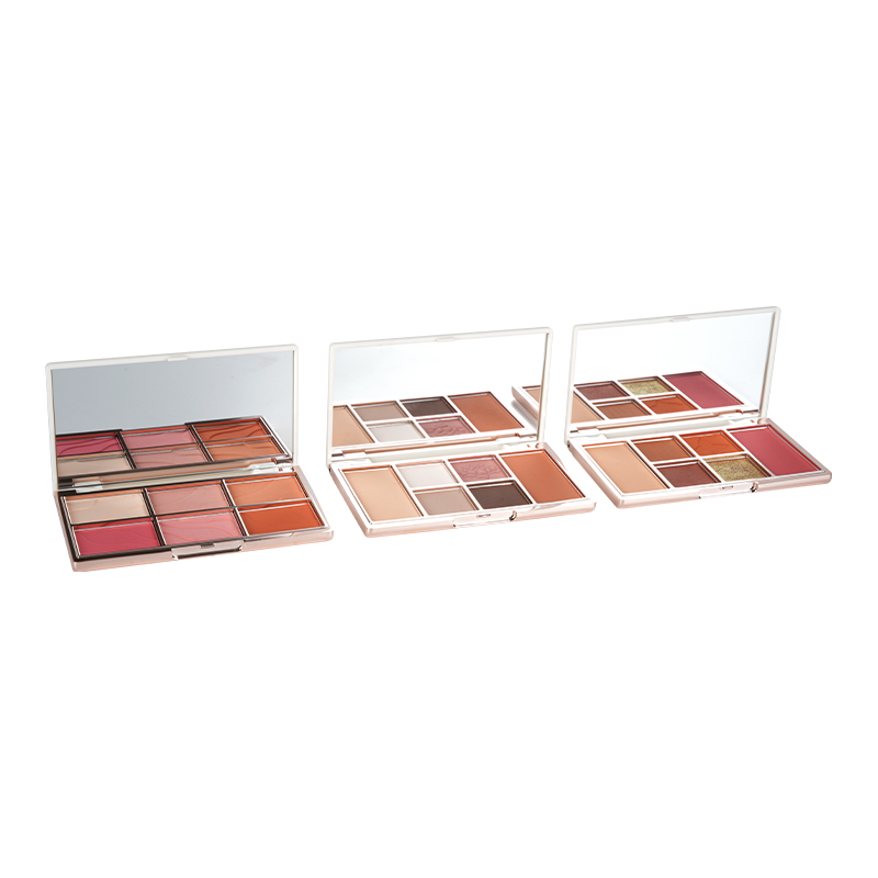 Paleta de sombras de ojos de 6 colores
