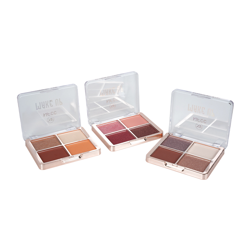 Paleta de sombras de ojos de maquillaje impermeable