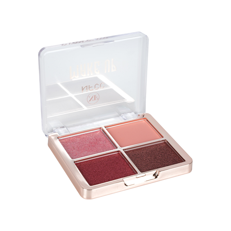Paleta de sombras de ojos de maquillaje impermeable