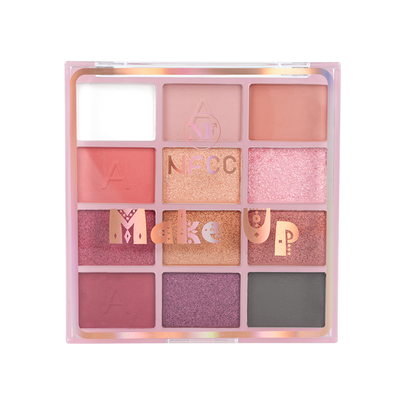 Paleta de sombras de ojos de 12 días de color a la noche
