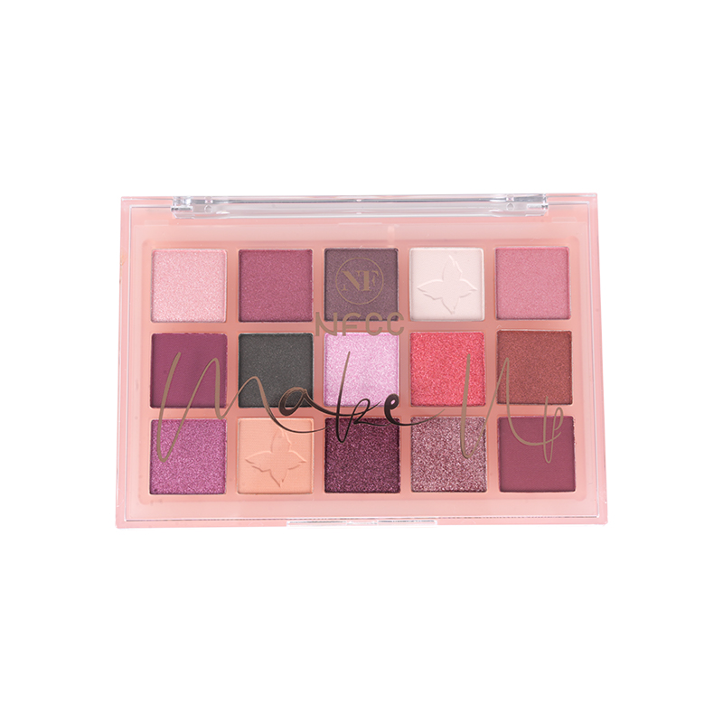15 color Metallic Glow Eyeshadow Palette