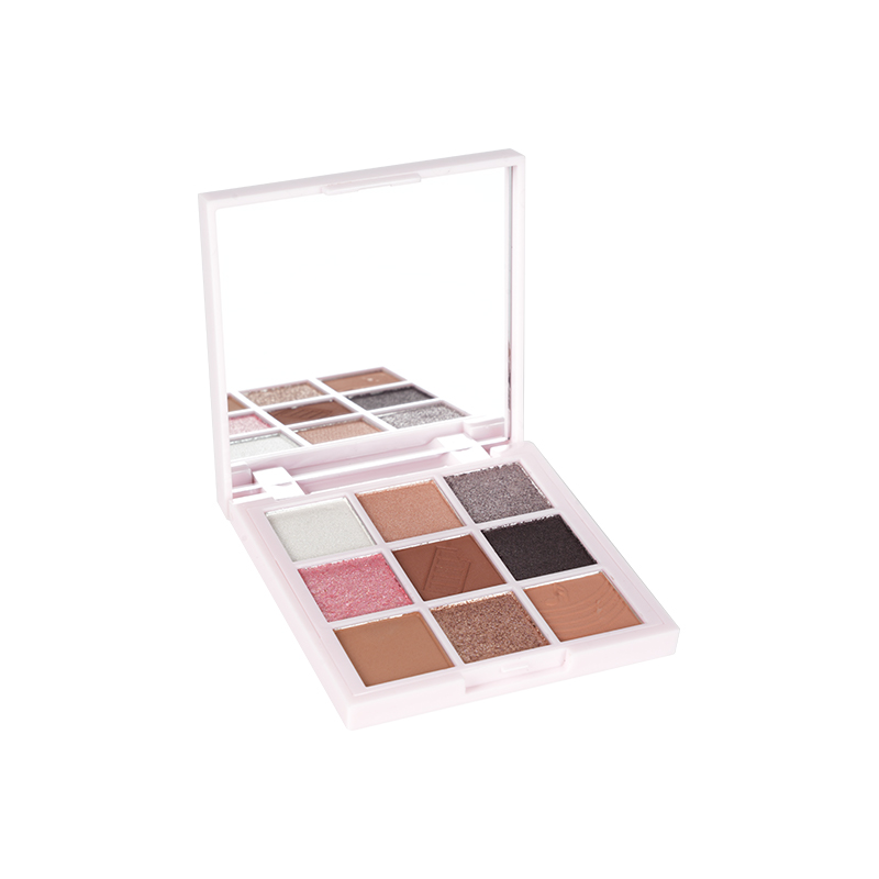 Paleta de sombras de ojos de 9 tono