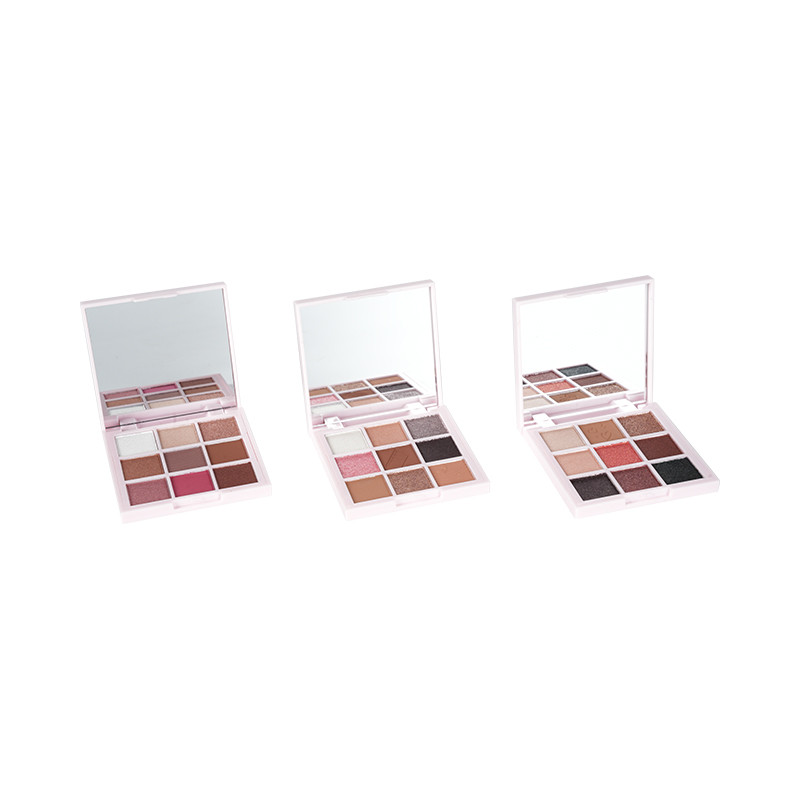 Paleta de sombras de ojos de 9 tono