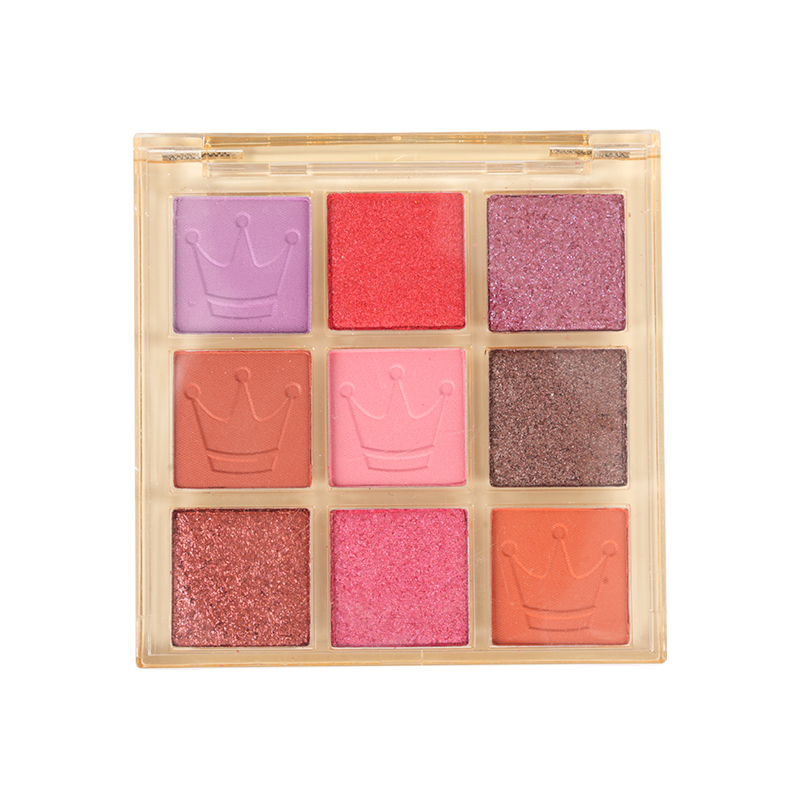 9 Colección de sombras de ojos pigmentadas en color