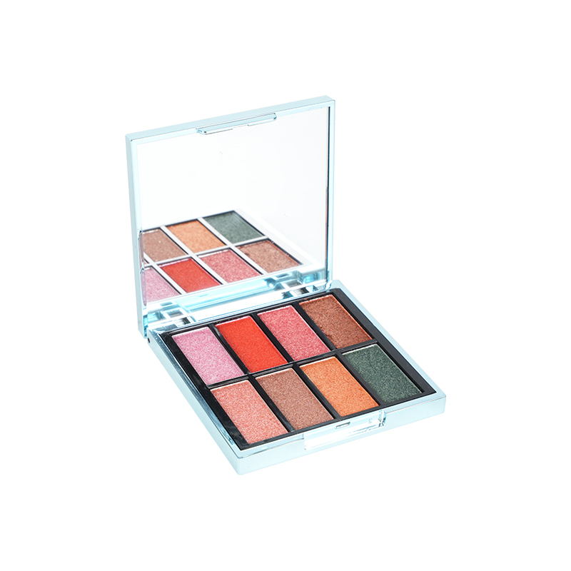 8 Color Paleta de sombras de ojos pigmentadas