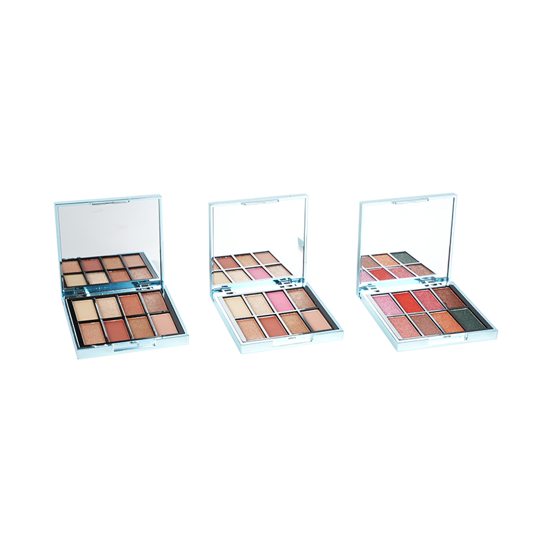 8 Color Paleta de sombras de ojos pigmentadas