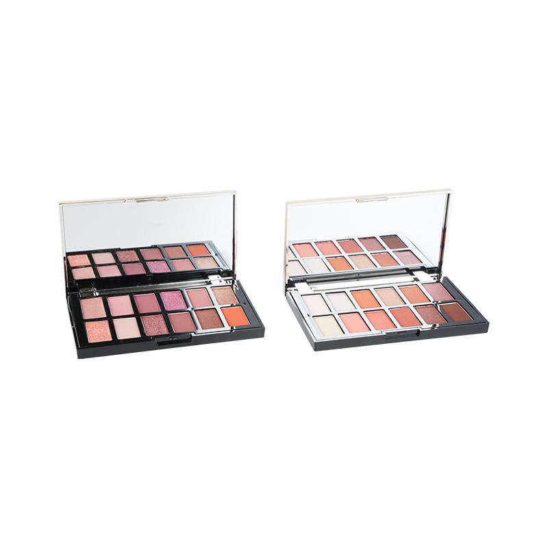 Paleta de sombras de ojos nudas veganas de 12 colores