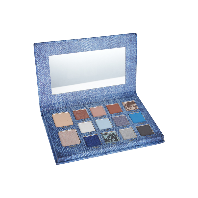 Paleta de sombra de ojos con chispas de invierno