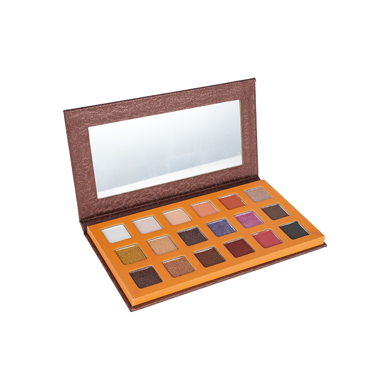Paleta de sombras de ojos impermeables al sol de sol