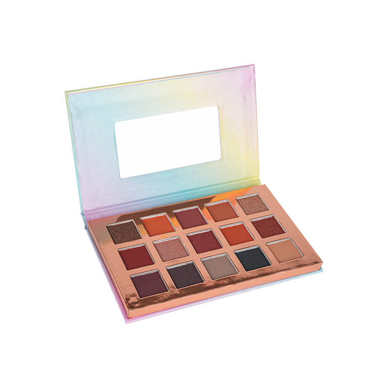 15 Color Vibrante Paleta de sombras de ojos desnudas