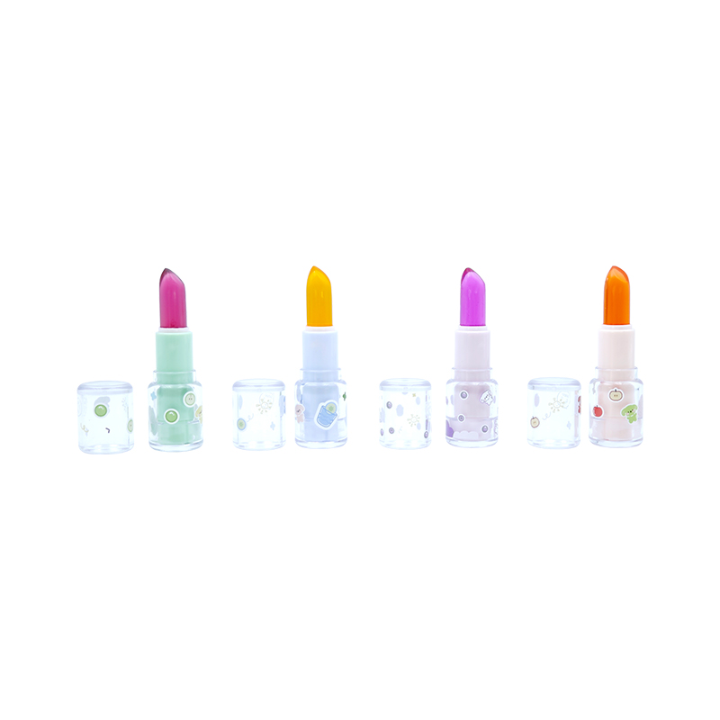 Lápiz labial que cambia de color.