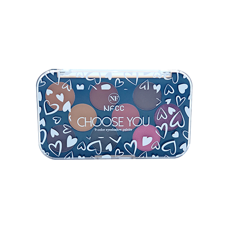 Sombra de ojos de 9 colores