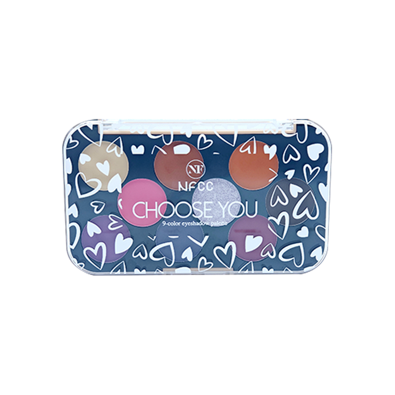 Sombra de ojos de 9 colores