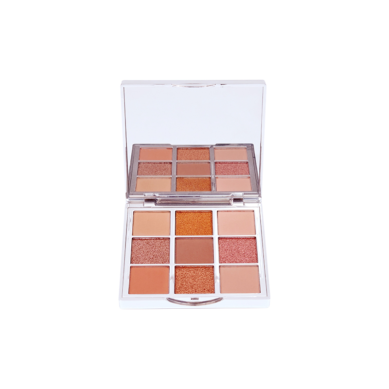 Paleta de sombras de ojos clásica y práctica de 9 colores
